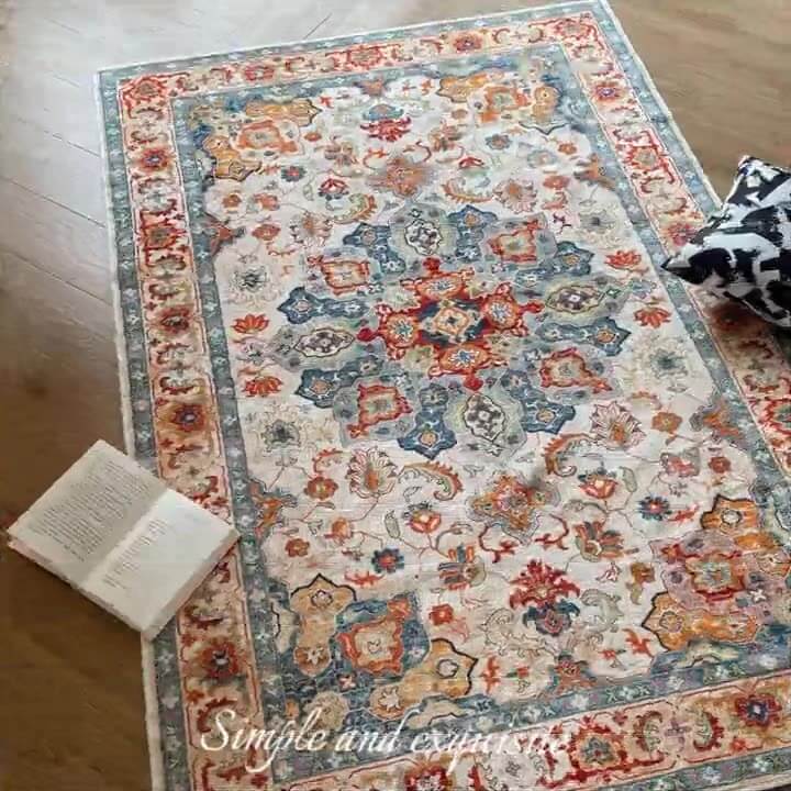 Heartcosy Outdoor Rug Washable Turkish Style Series