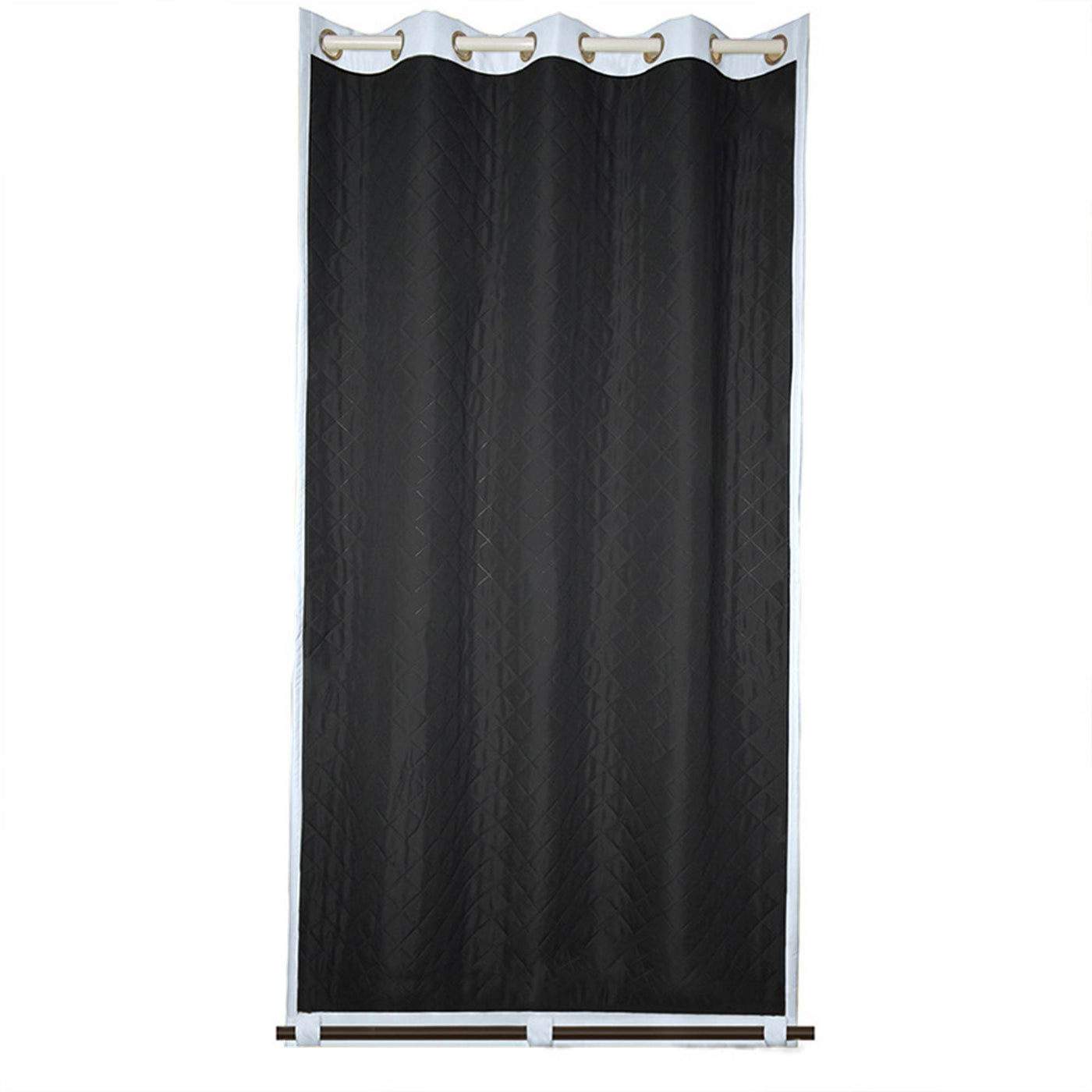 Insulated Outdoor Curtains for Winter - Greyish White