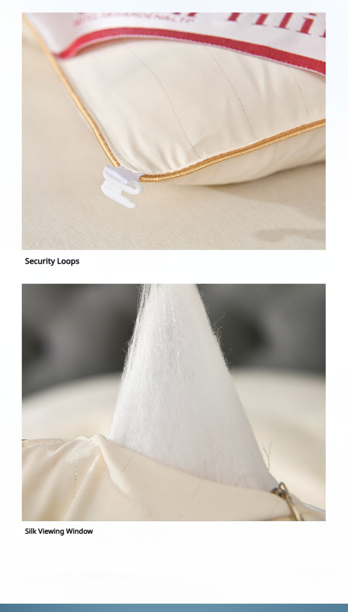 HEARTCOSY Pure Mulberry Silk Duvet Insert