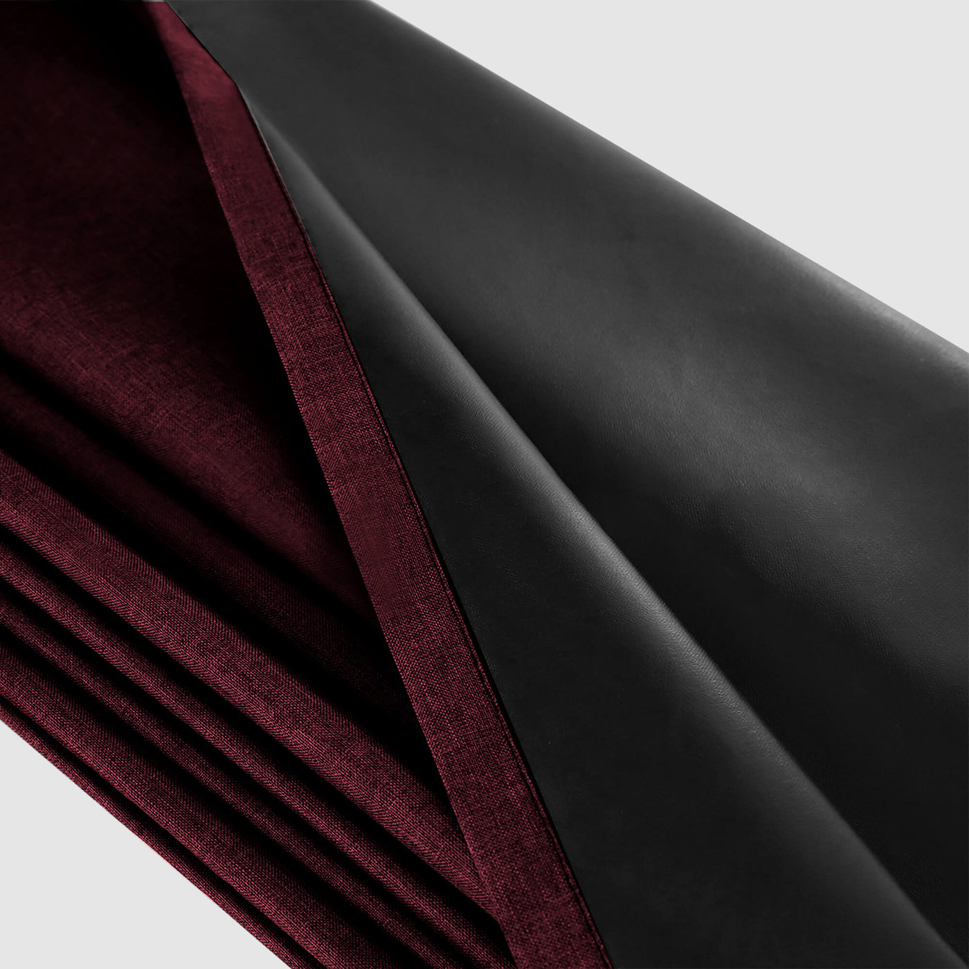 Heartcosy Blackout Curtains Wine Red - Tab Top