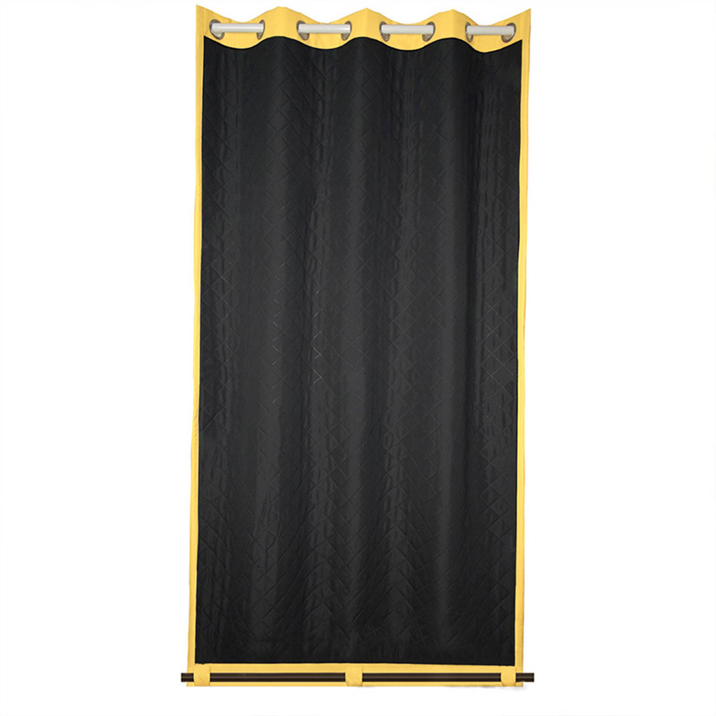 Insulated Outdoor Curtains for Winter - Yellow