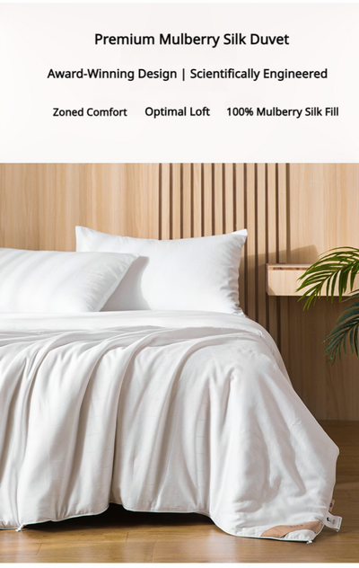 HEARTCOSY Mulberry Silk Duvet