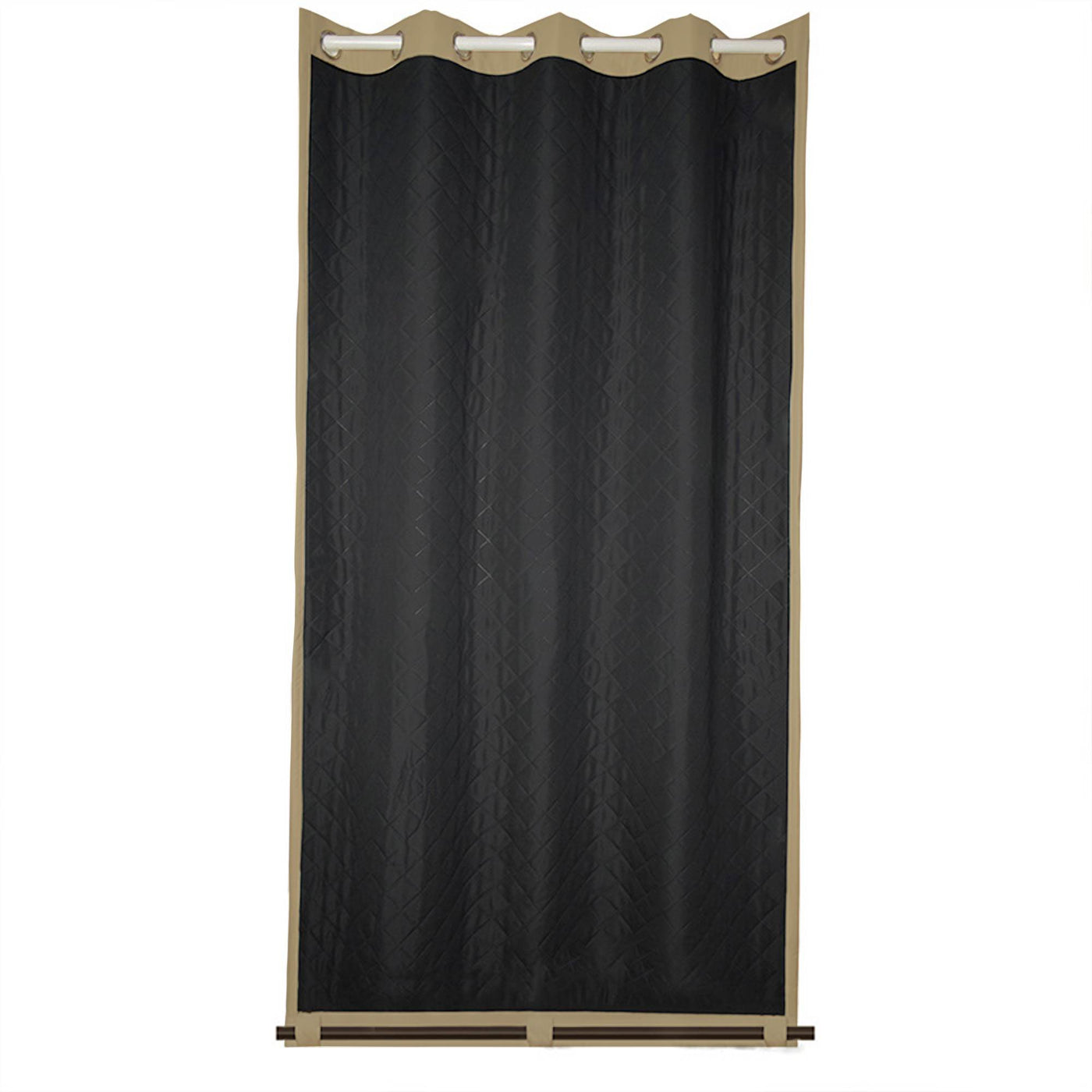 Insulated Outdoor Curtains for Winter - Khaki