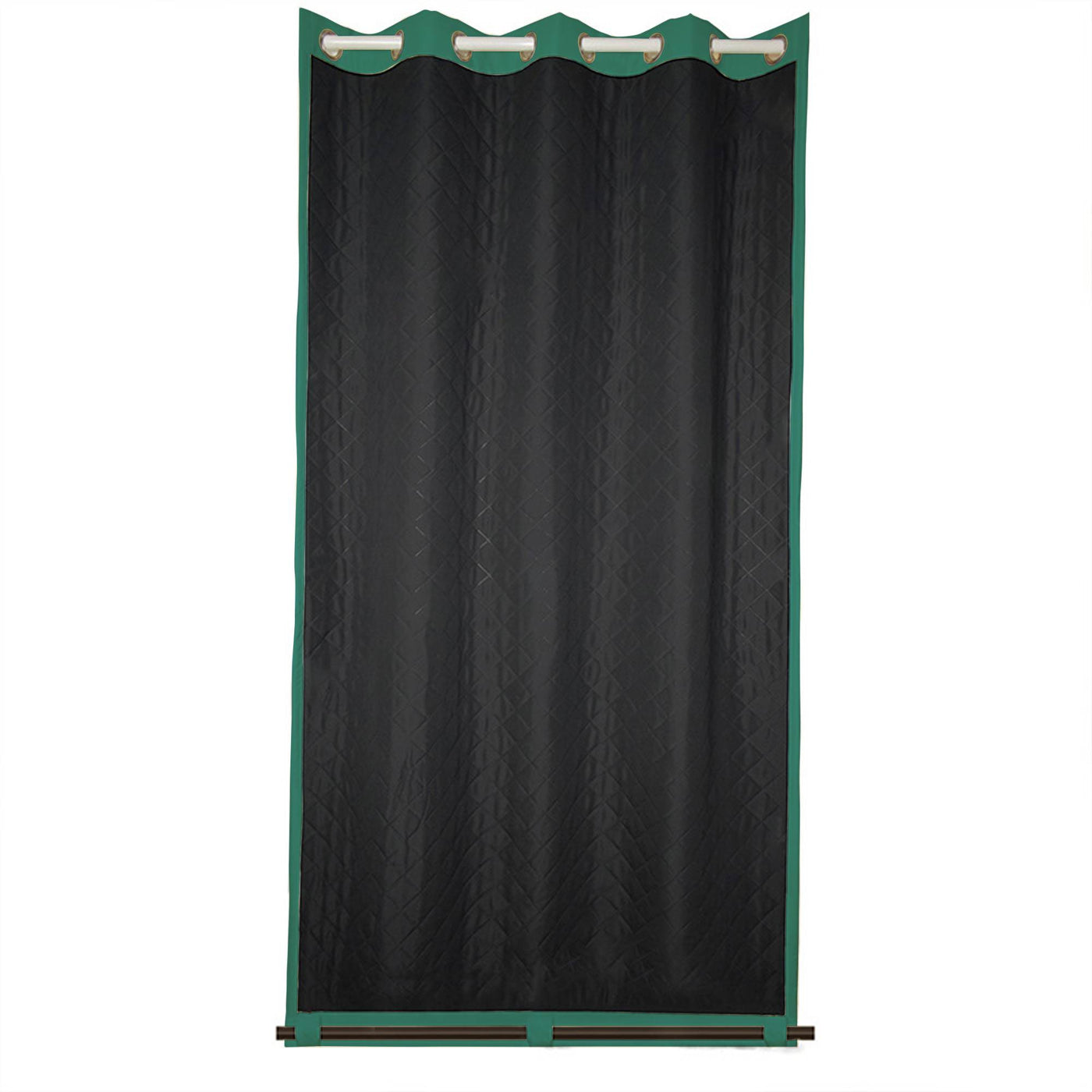 Insulated Outdoor Curtains for Winter - Forest Green