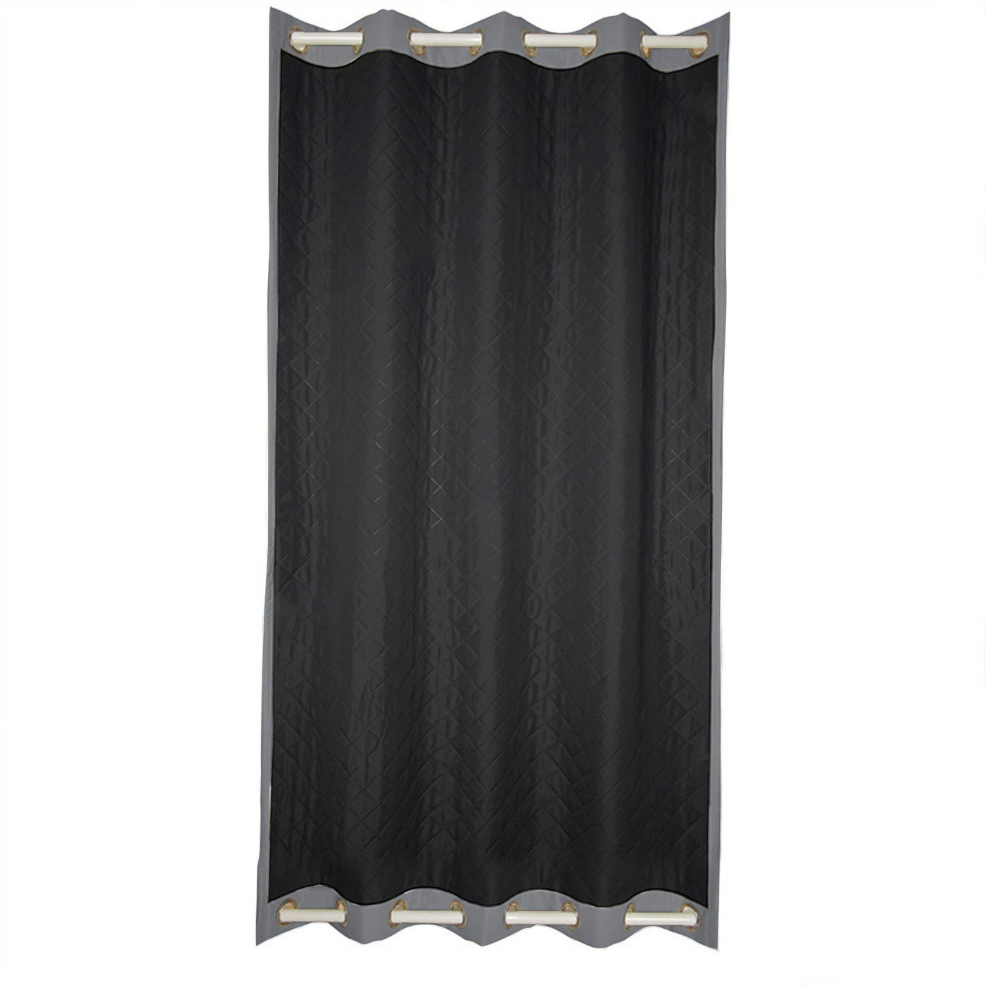 Insulated Outdoor Curtains for Winter - Light Gray