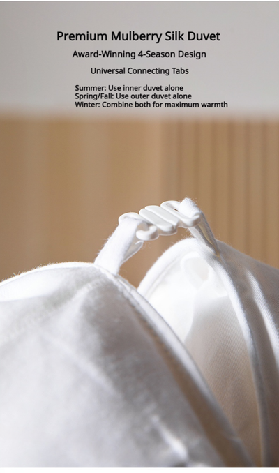 HEARTCOSY Mulberry Silk Duvet