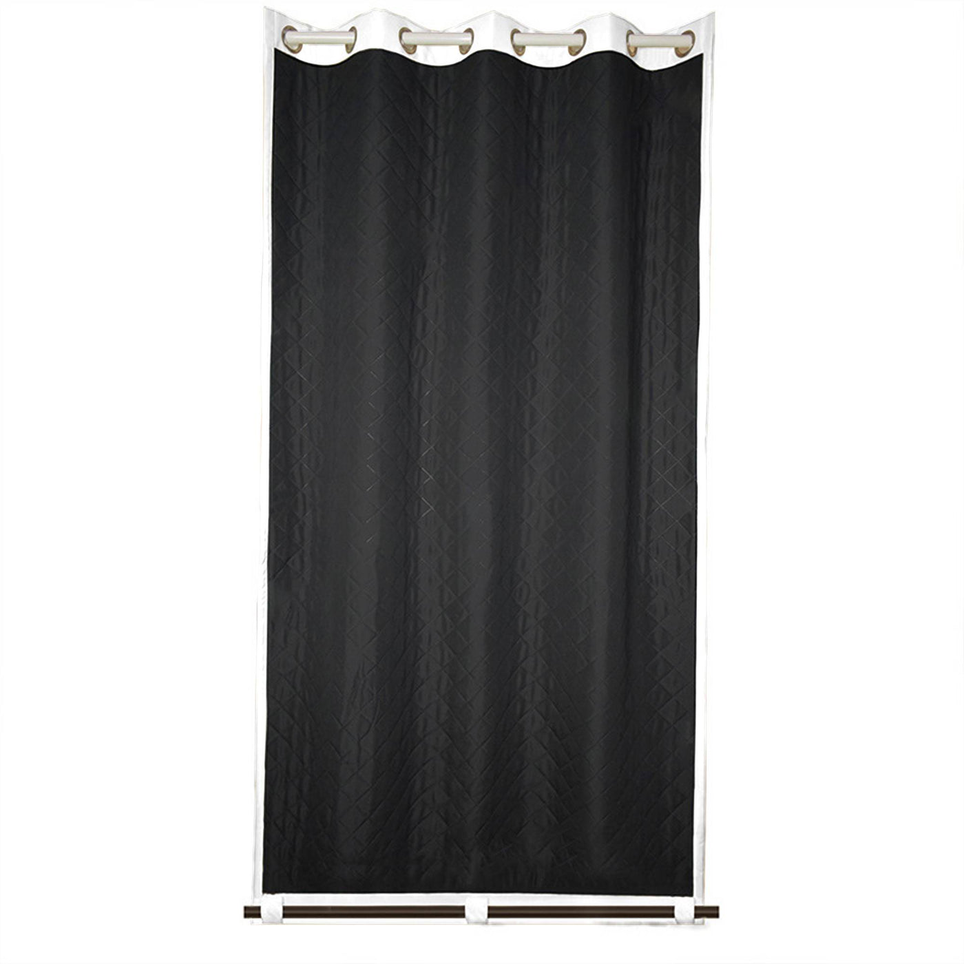 Insulated Outdoor Curtains for Winter - White