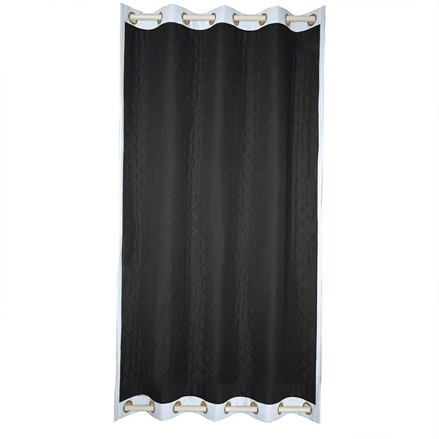 Insulated Outdoor Curtains for Winter - Dark Mocha