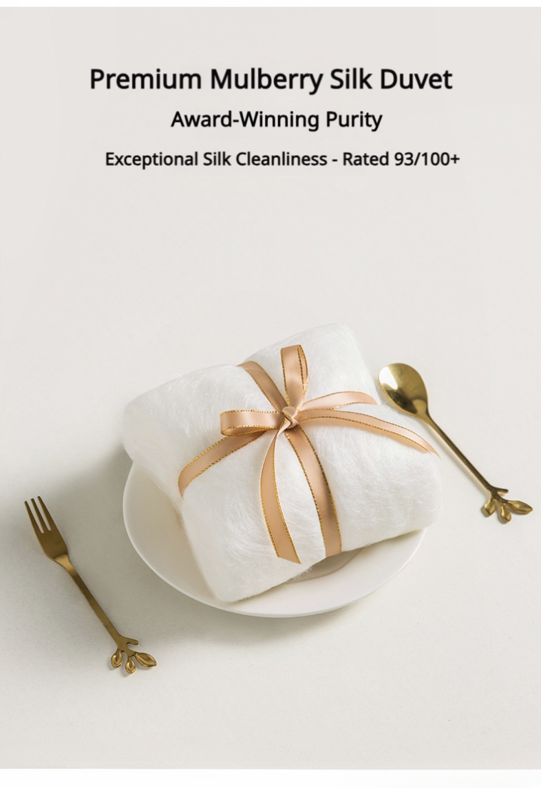 HEARTCOSY Mulberry Silk Duvet