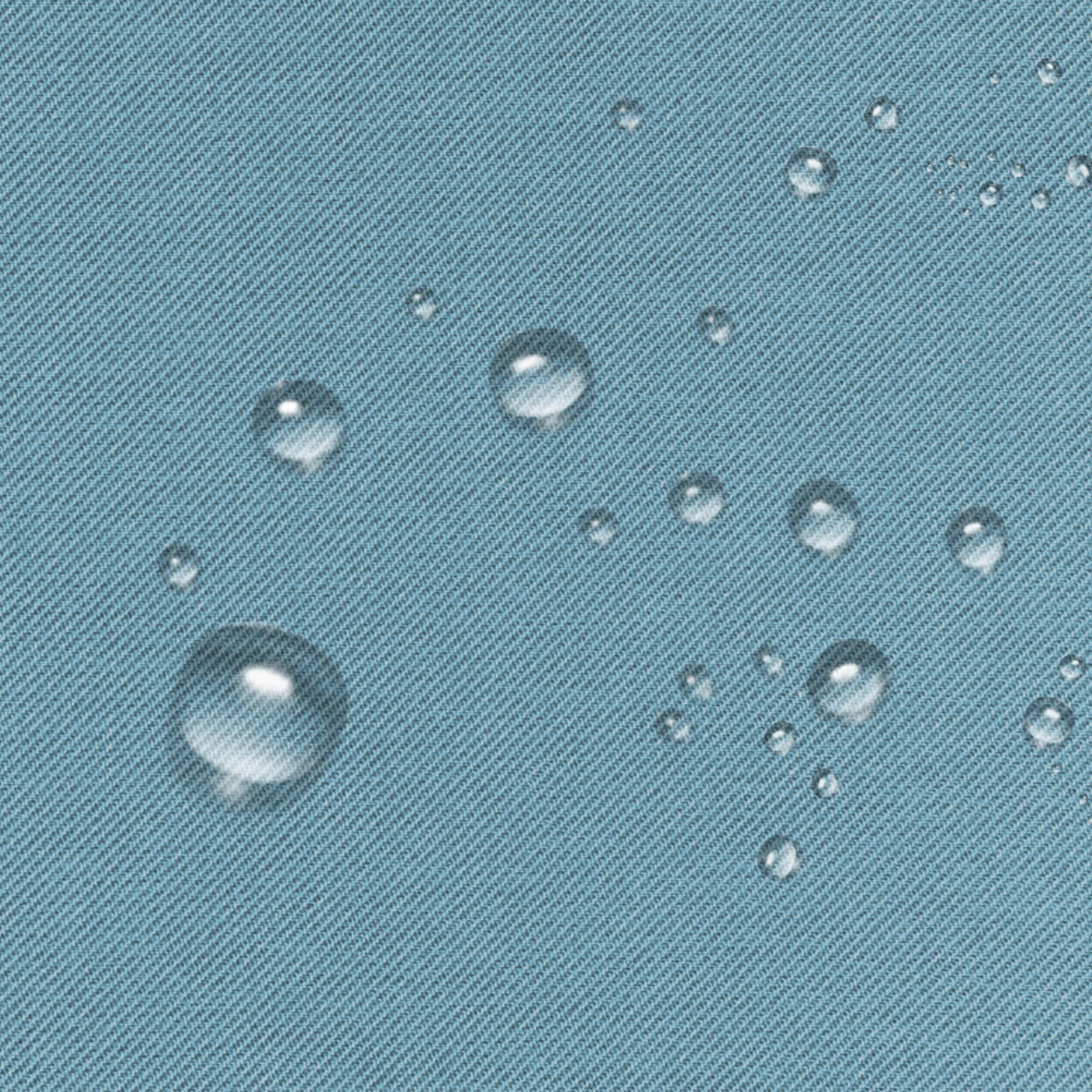 Insulated Outdoor Curtains for Winter - Sky Blue