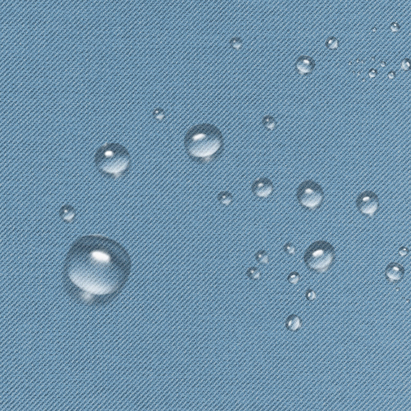 Insulated Outdoor Curtains for Winter - Cerulean Blue