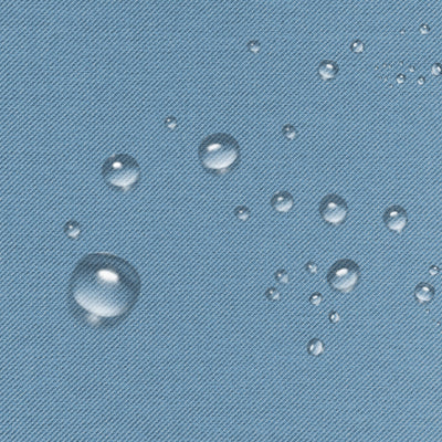 Insulated Outdoor Curtains for Winter - Cerulean Blue