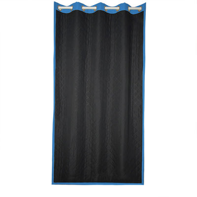 Insulated Outdoor Curtains for Winter - Pacific Blue