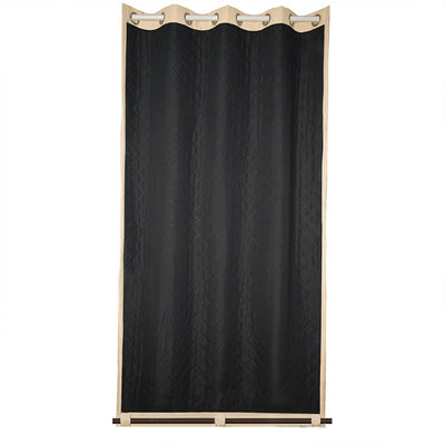 Insulated Outdoor Curtains for Winter - Dark Beige