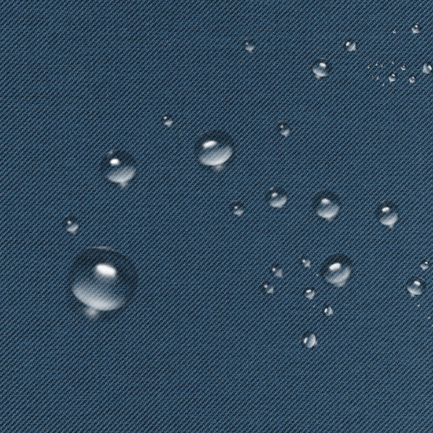 Insulated Outdoor Curtains for Winter - Deep Sea Blue