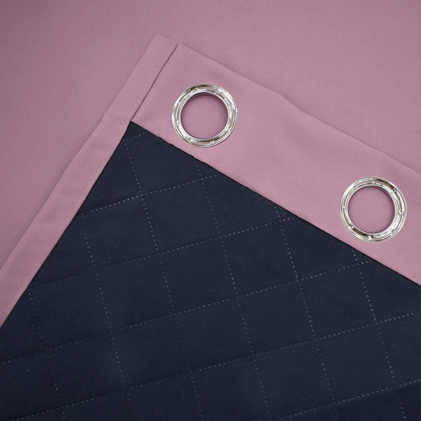 Insulated Outdoor Curtains for Winter - Dusty Rose