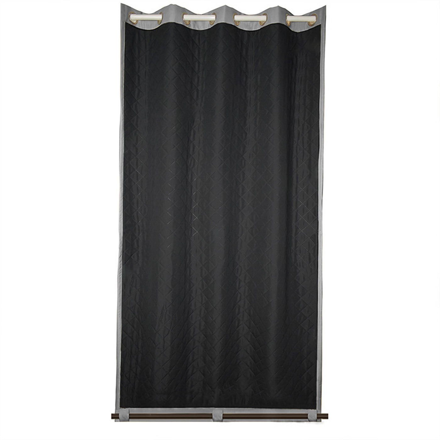 Insulated Outdoor Curtains for Winter - Light Gray