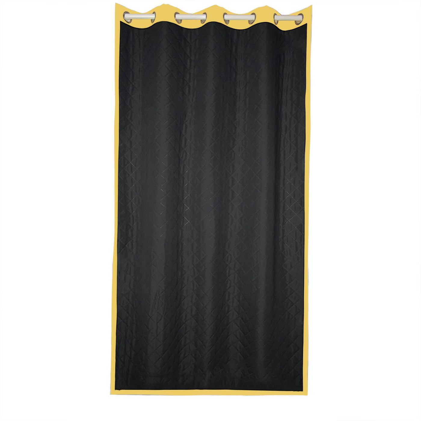 Insulated Outdoor Curtains for Winter - Yellow