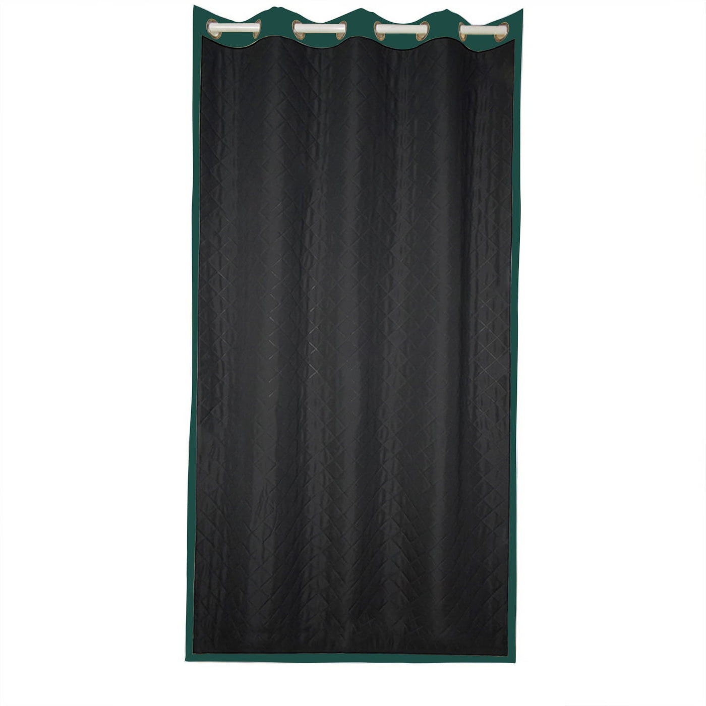 Insulated Outdoor Curtains for Winter - Dark Green