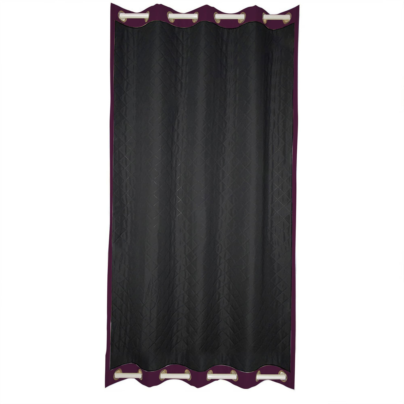 Insulated Outdoor Curtains for Winter - Wine Red
