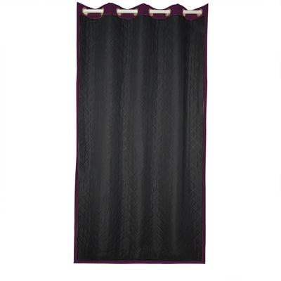 Insulated Outdoor Curtains for Winter - Wine Red