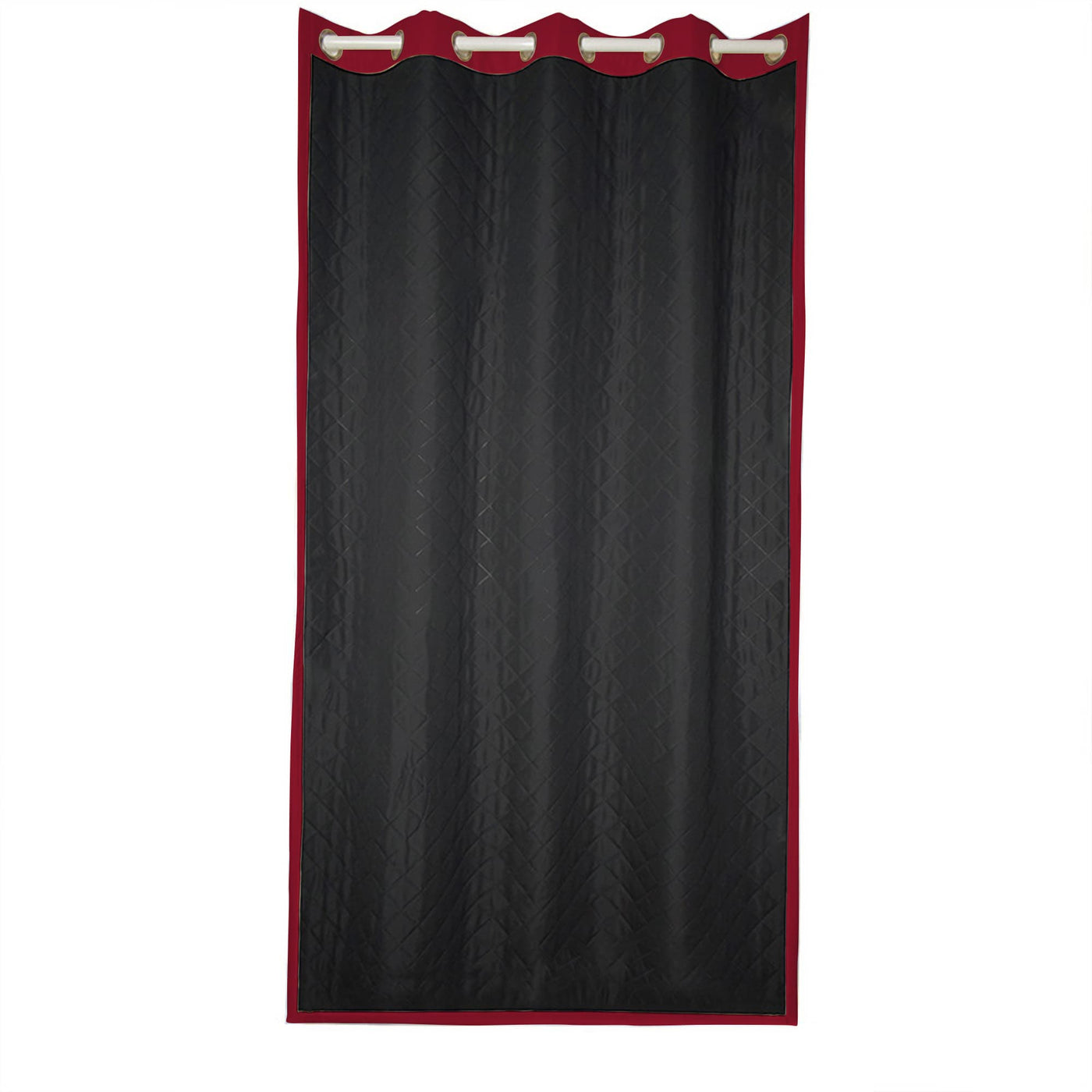 Insulated Outdoor Curtains for Winter - Red