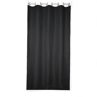 Insulated Outdoor Curtains for Winter - White