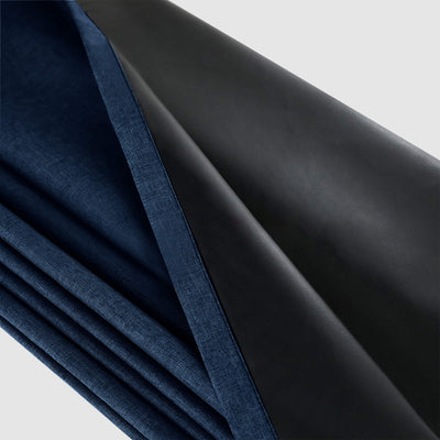 Heartcosy Blackout Curtains Navy Blue - Grommet Top & Bottom