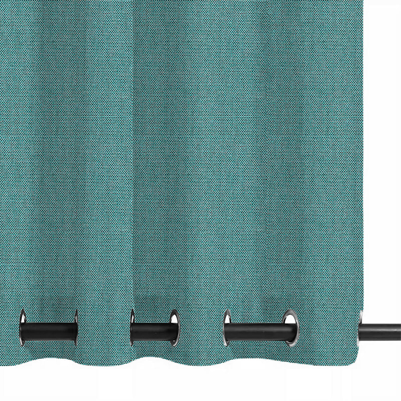 PENGI Outdoor Curtains Waterproof - Blend Granite Green