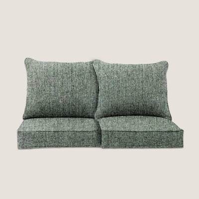 PENGI Outdoor Couch Cushion Set 2 Seats - Blend