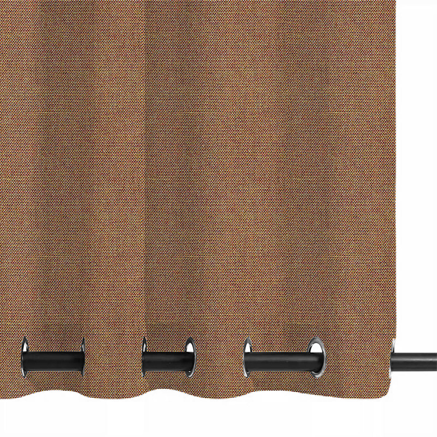 PENGI Outdoor Curtains Waterproof - Blend Tobacco Brown