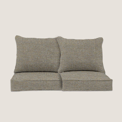 PENGI Outdoor Couch Cushion Set 2 Seats - Blend