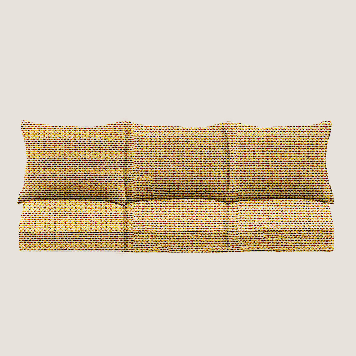 PENGI Outdoor Couch Cushion Set 3 Seats - Blend