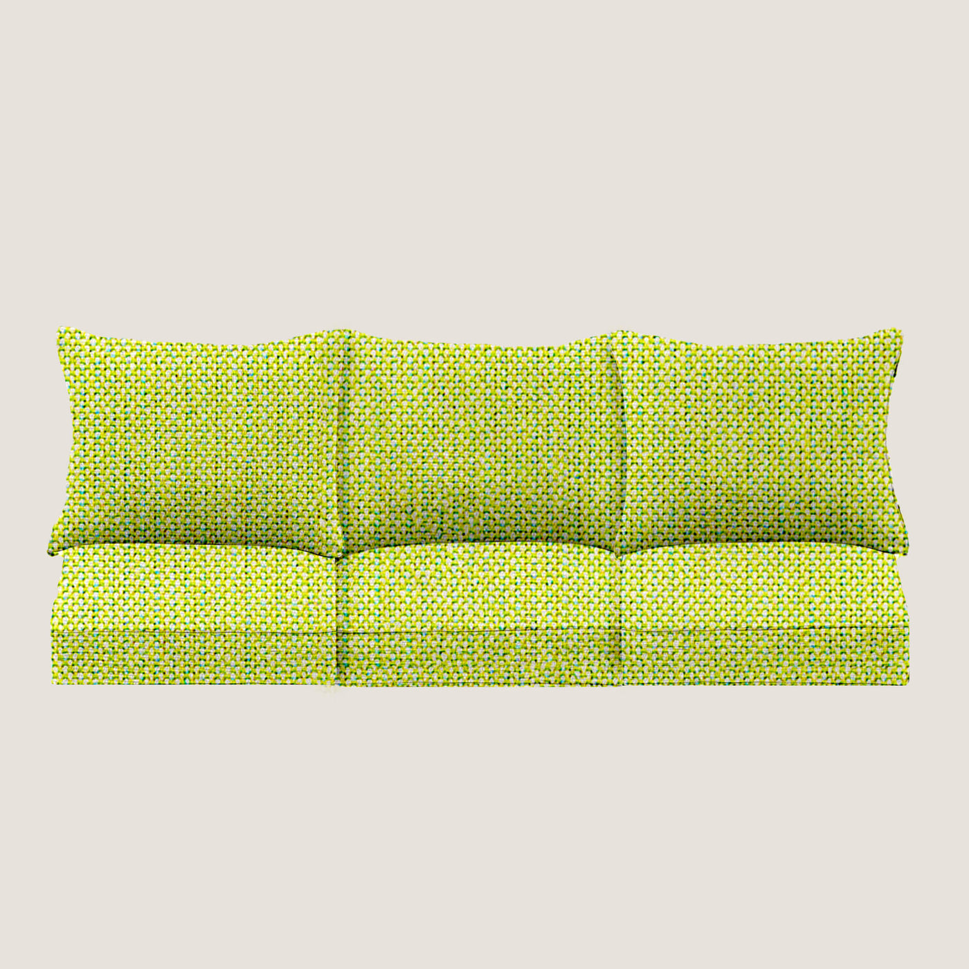 PENGI Outdoor Couch Cushion Set 3 Seats - Blend