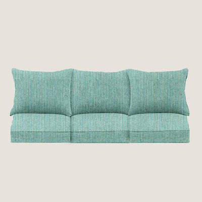 PENGI Outdoor Couch Cushion Set 3 Seats - Blend