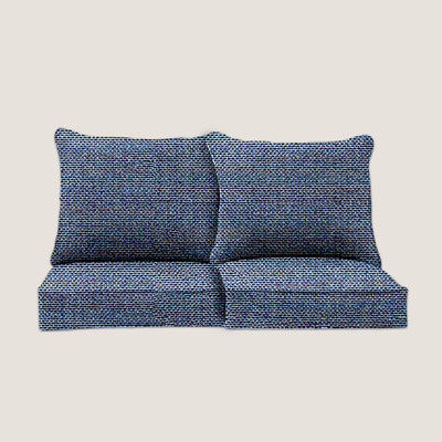 PENGI Outdoor Couch Cushion Set 2 Seats - Blend