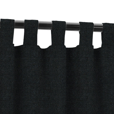 PENGI Outdoor Curtains Waterproof - Blend Black