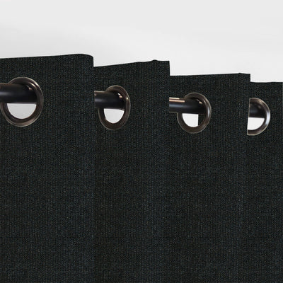 PENGI Outdoor Curtains Waterproof - Blend Black