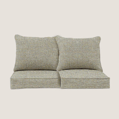 PENGI Outdoor Couch Cushion Set 2 Seats - Blend