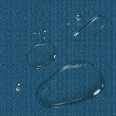 PENGI Outdoor Curtains Waterproof - Blend Enamel Blue