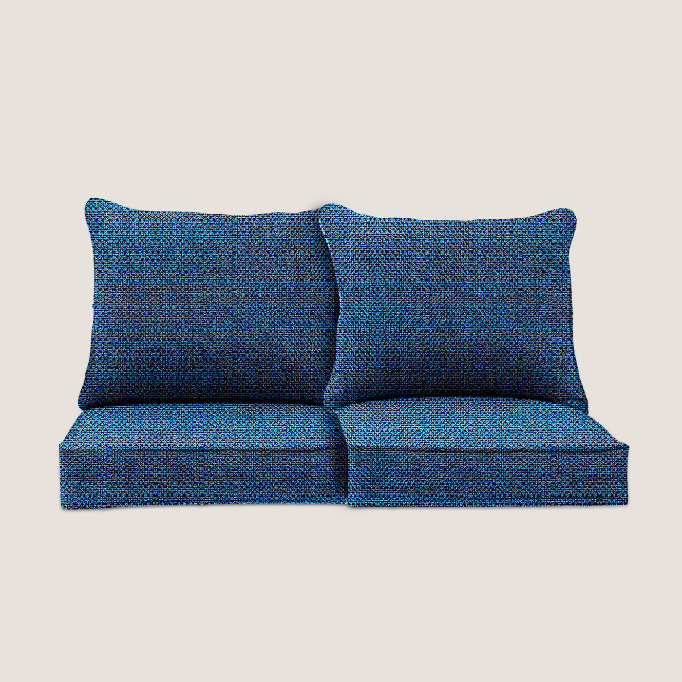 PENGI Outdoor Couch Cushion Set 2 Seats - Linen