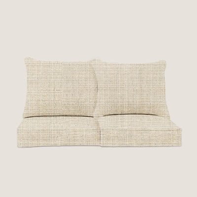 PENGI Outdoor Couch Cushion Set 2 Seats - Linen