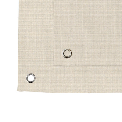 PENGI Outdoor Curtains Waterproof - Linen Pistachio Shell