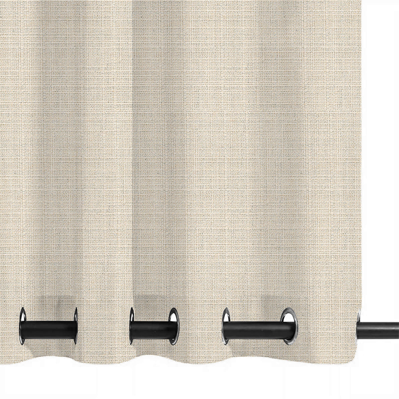 PENGI Outdoor Curtains Waterproof - Linen Pistachio Shell