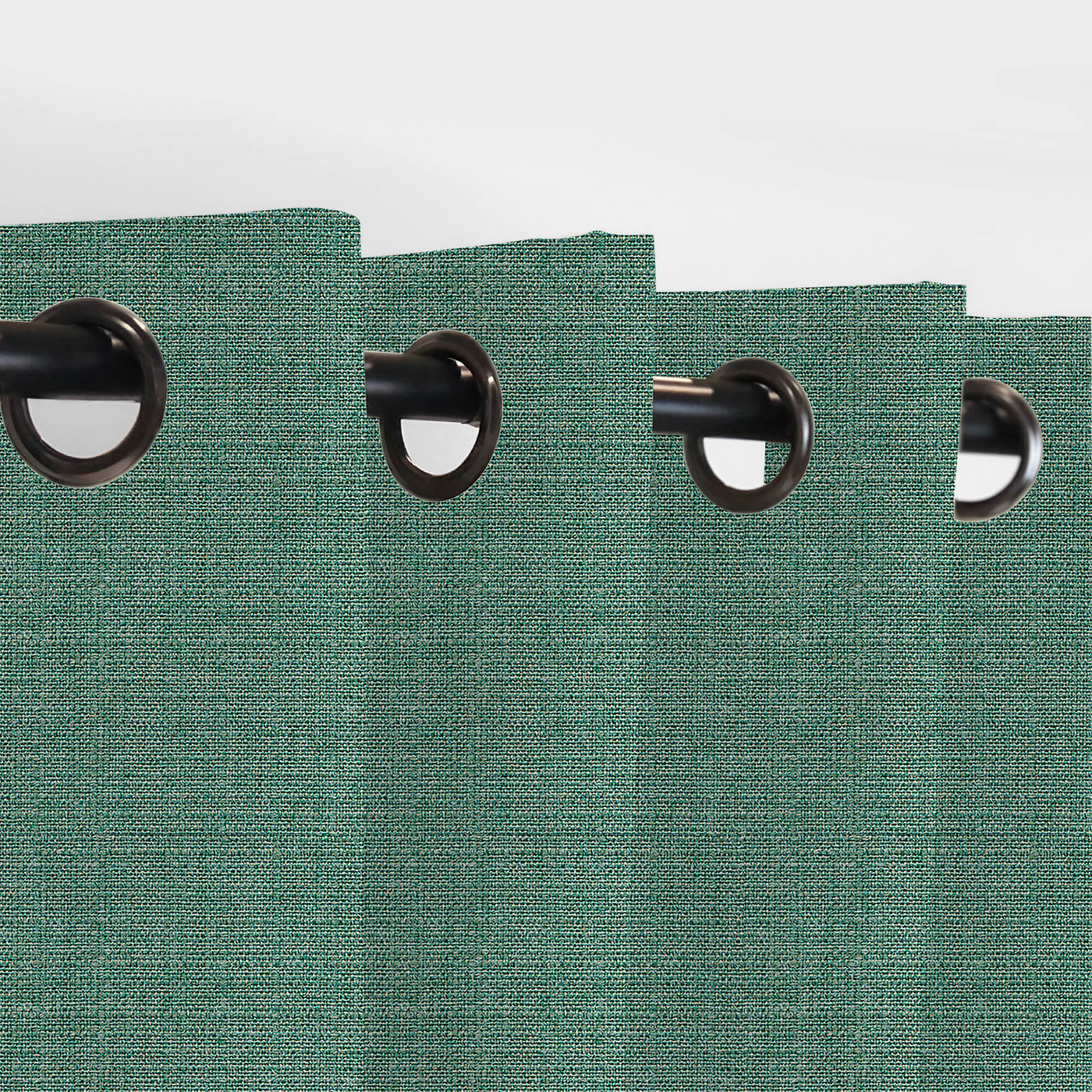 PENGI Outdoor Curtains Waterproof - Linen Reseda