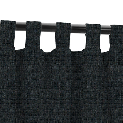 PENGI Outdoor Curtains Waterproof - Linen Black