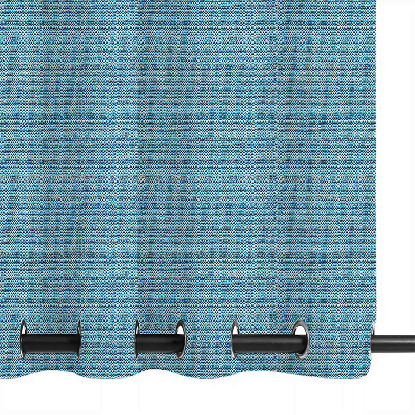 PENGI Outdoor Curtains Waterproof - Linen Dream Blue