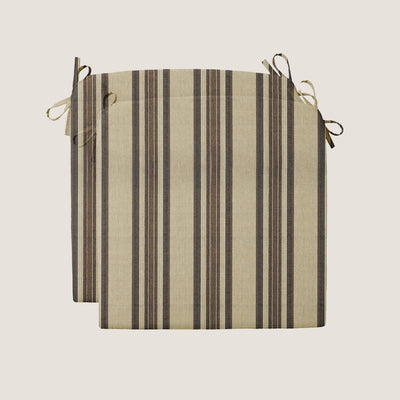 PENGI Dining Seat Cushions Outdoor 2 Packs - Stripe