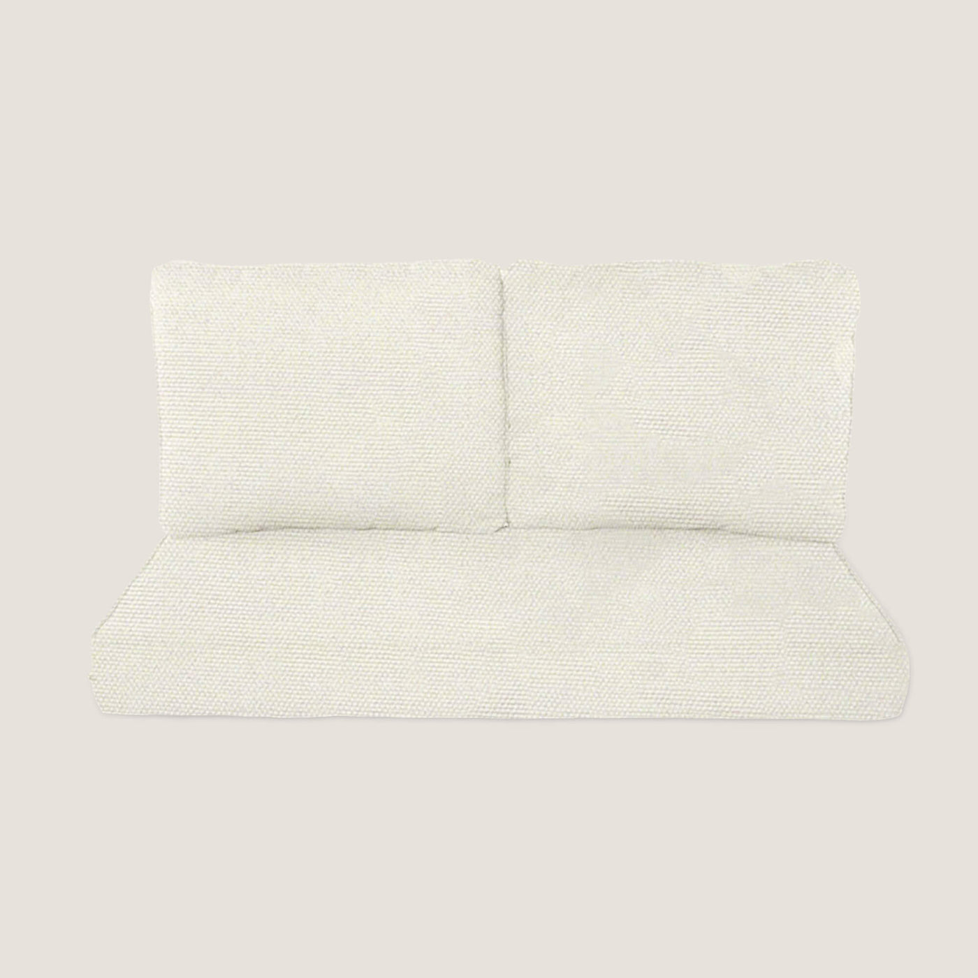 PENGI Outdoor Loveseat Cushion Set - Pure