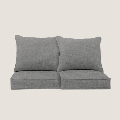 PENGI Outdoor Couch Cushion Set 2 Seats - Pure